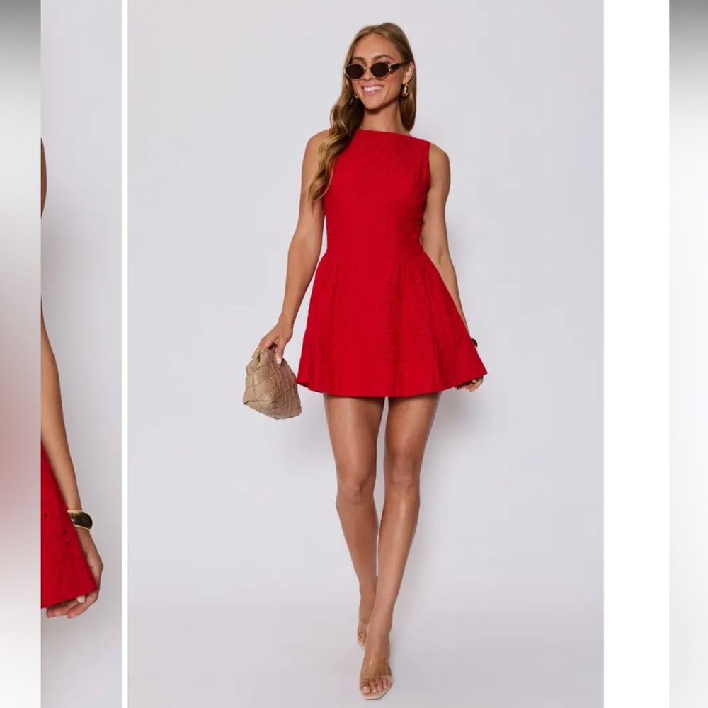Vici Paige Eyelet Minidress